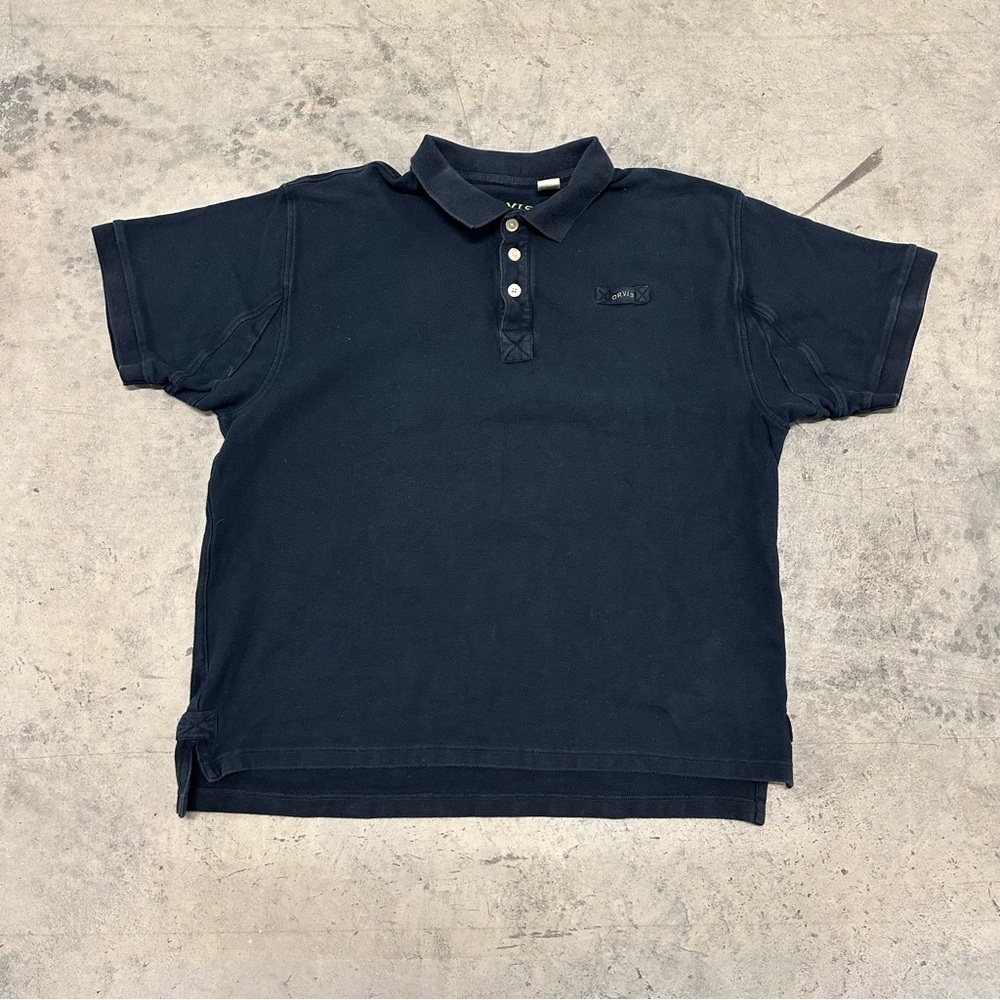 Men's The Orvis Signature heavyweight cotton‎ polo shirt xl